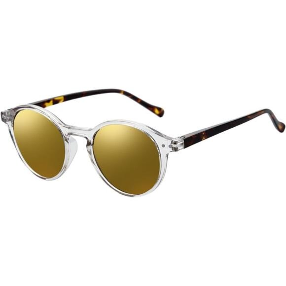 Polarized Round Sunglasses, Stylish Sunglasses for Men and Women Retro Classic main image 5